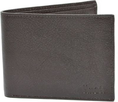 

Knott Men Brown Genuine Leather Wallet(8 Card Slots), Brown-05