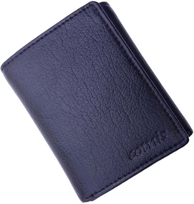 

Cotnis Men Black Artificial Leather Wallet(6 Card Slots)