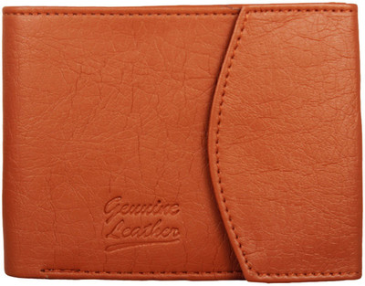 

Just Leather Men Tan Genuine Leather Wallet(6 Card Slots)