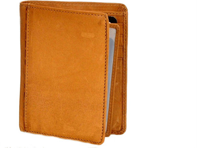 

Creative India Exports Men Tan Genuine Leather Wallet(8 Card Slots)