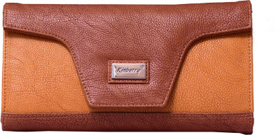 

Kinberry Girls Brown Genuine Leather Document Holder(8 Card Slots)