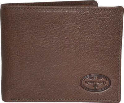 

Woodland Men Brown Genuine Leather Wallet(4 Card Slots)