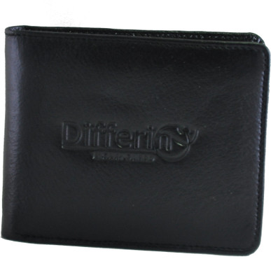 

My Bag Men Black Genuine Leather Wallet(10 Card Slots)