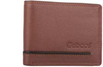 

Abcos Men Brown Genuine Leather Wallet(10 Card Slots), Mgw05000brown