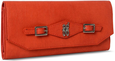 

Baggit Casual Orange Clutch