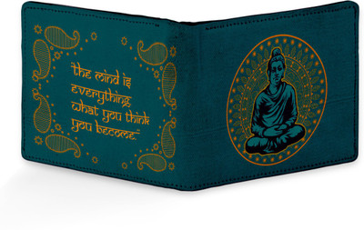 

ShopMantra Men Casual, Formal Multicolor Genuine Leather, Canvas Wallet(6 Card Slots), Multicolor-01