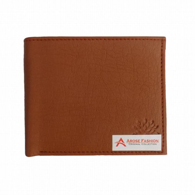 

Arose Fashion Men Brown Artificial Leather Wallet(5 Card Slots)