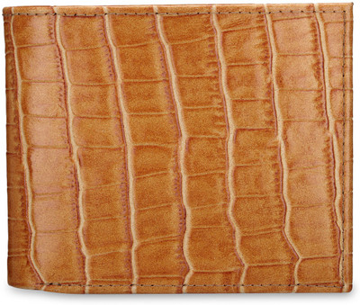 

Teakwood Men Brown Genuine Leather Wallet(8 Card Slots)