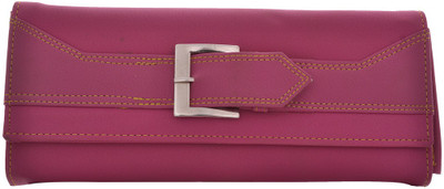 

Cuddle Girls Casual, Formal, Travel, Trendy Multicolor Fabric Wallet(4 Card Slots), Pink