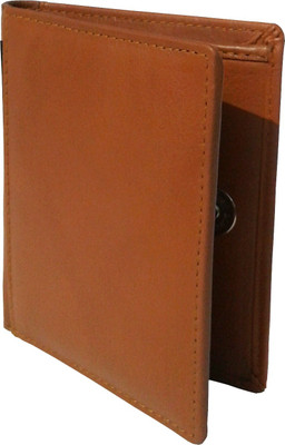 

NUKAICHAU Boys Tan Genuine Leather Card Holder(10 Card Slots)