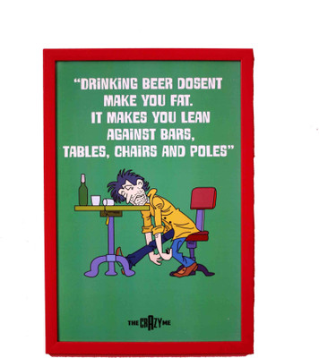 

The Crazy Me Art & Paintings Wallpaper(45 cm X 30 cm)
