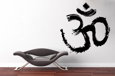 

Wallskart Vinyl Sticker(Pack of 1), Black
