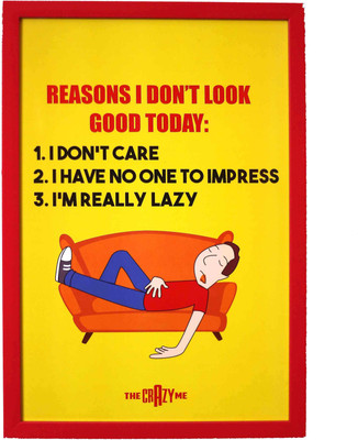 

The Crazy Me Art & Paintings Wallpaper(45 cm X 30 cm)