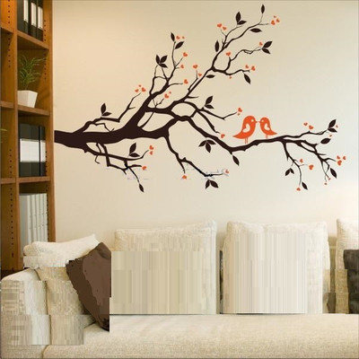 Cherrylite Vinyl Sticker(Pack of 1), Black;orange