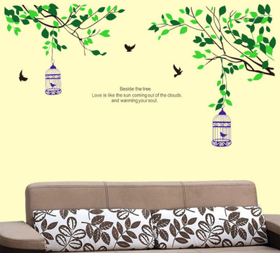 

New Way Decals wall sticker Sticker(Pack of 1), Green