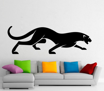 

wallskart Vinyl Sticker(Pack of 1), Black