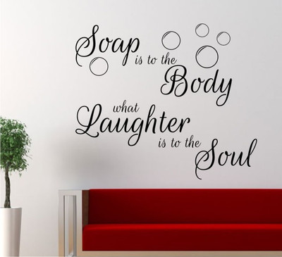 

Smart Wall Guru  Adhesive Sticker(Pack of 1, Black