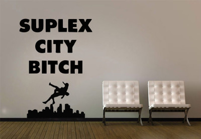 

wallskart Vinyl Sticker(Pack of 1), Black