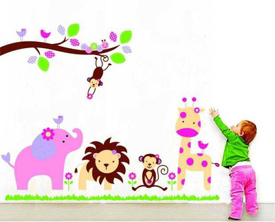

Cherrylite Vinyl Sticker(Pack of 1), Pink;brown;green