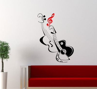 

Smart Wall Guru  Adhesive Sticker(Pack of 1, Black