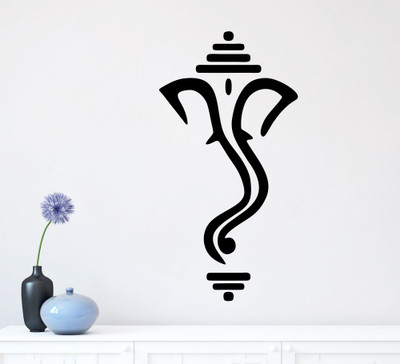 

wallskart Vinyl Sticker(Pack of 1), Black