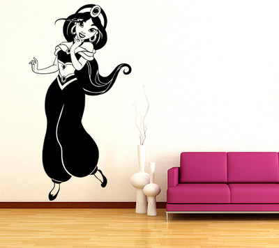 

wallskart Vinyl Sticker(Pack of 1), Black