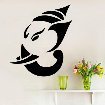 

wallskart Vinyl Sticker(Pack of 1), Black