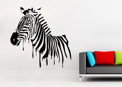 

wallskart Vinyl Sticker(Pack of 1), Black
