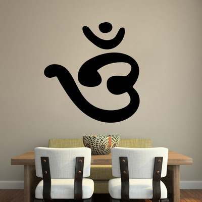 

wallskart Vinyl Sticker(Pack of 1), Black