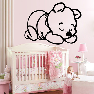 

wallskart Vinyl Sticker(Pack of 1), Black