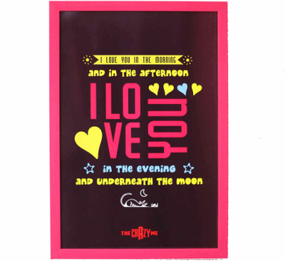 

The Crazy Me Art & Paintings Wallpaper(45 cm X 30 cm)