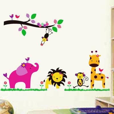 

New Way Decals wall sticker Sticker(Pack of 1), Multi-color