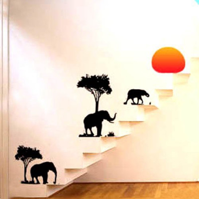 

Cherrylite Vinyl Sticker(Pack of 1), Black;orange
