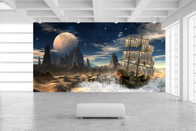 ELL DECOR Nature Wallpaper(81 cm X 122 cm)