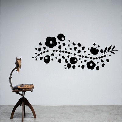 Decor Villa Sticker(Pack of 1)
