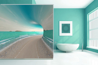 

ELL DECOR Nature Wallpaper(213 cm X 213 cm)