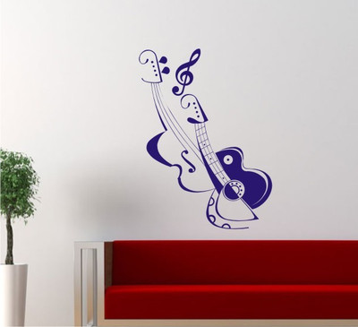 

Smart Wall Guru  Adhesive Sticker(Pack of 1, Blue