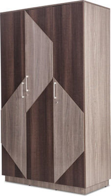 

Durian THOMAS/WD-3 Engineered Wood 3 Door Wardrobe(Finish Color - Africana/Dark Birch)