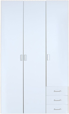 

@home by Nilkamal Masters Engineered Wood 3 Door Wardrobe(Finish Color - NA)