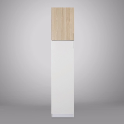

@home by Nilkamal Fusion1 Engineered Wood 1 Door Wardrobe(Finish Color - White)