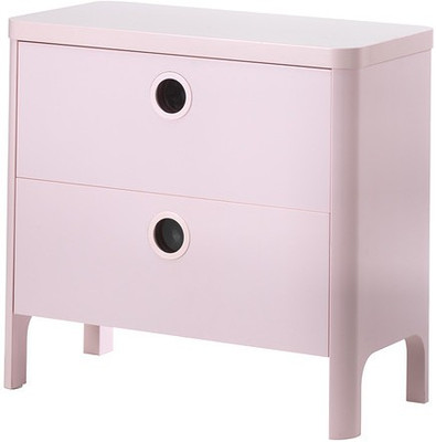 

Tezerac Engineered Wood 2 Door Wardrobe(Finish Color - Pink)