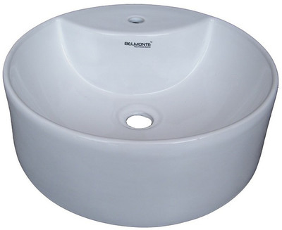 

BM BELMONTE Round 16"X16" Table Top Basin(Ivory)