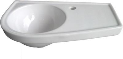 

BM BELMONTE 404 Half Stol Platform 20.50"X12" Wall Hung Basin(Ivory)