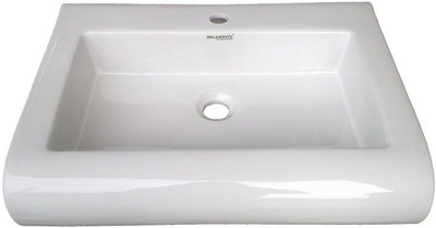 BM BELMONTE Book 22"X16" Table Top Basin(Ivory)
