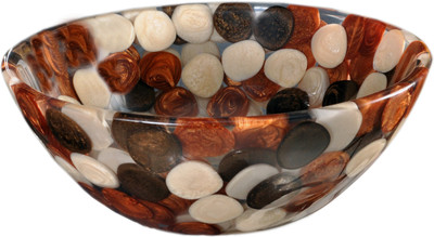 

Lucky Coppy Brown NPB16 Table Top Basin(Coppy Brown)