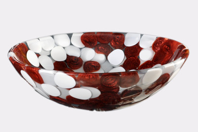 

Lucky Burgundy Gems RPB08 Table Top Basin(Burgundy Gems)