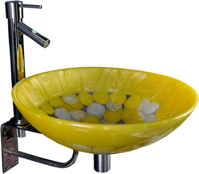 

Lucky Yellow Shine SRP17 Table Top Basin(Yellow Shine)