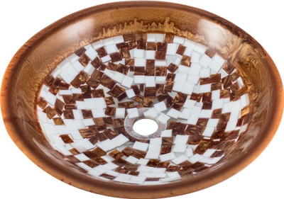 

MonTero CHEX4 Table Top Basin(White, Brown)
