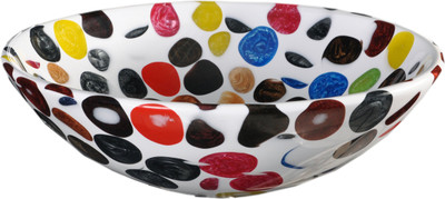 

Lucky White Pattern NWM02 Table Top Basin(White Pattern)