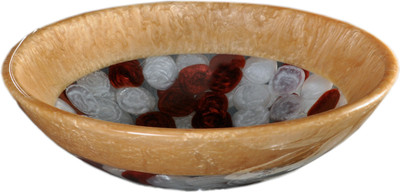 

Lucky Gold Round Pebble NRP21 Table Top Basin(Gold Round Pebble)